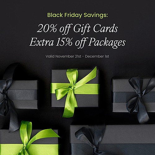 Black Friday sales on gift cards and packages